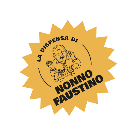 Sticker Nonno Faustino | @carlettolife